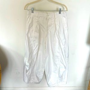 Free people wide leg cargo parachute pant